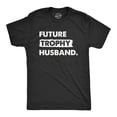 thumbnail image 1 of Future Trophy Husband T Shirt Funny Confident Marriage Tee Unisex S-5XL Hot Trending Shirt, Vintage Birthday Gift, 1 of 3