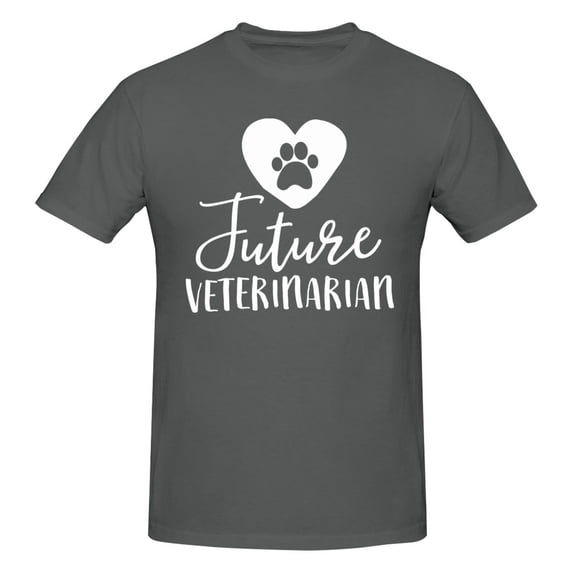 Future Veterinarian Men'S Basic Short Sleeve T-Shirt Deep Heather Small