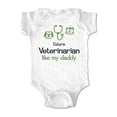 thumbnail image 1 of Future Veterinarian like my Daddy - wallsparks cute & funny Brand - baby one piece bodysuit - Great baby shower gift!, 1 of 3