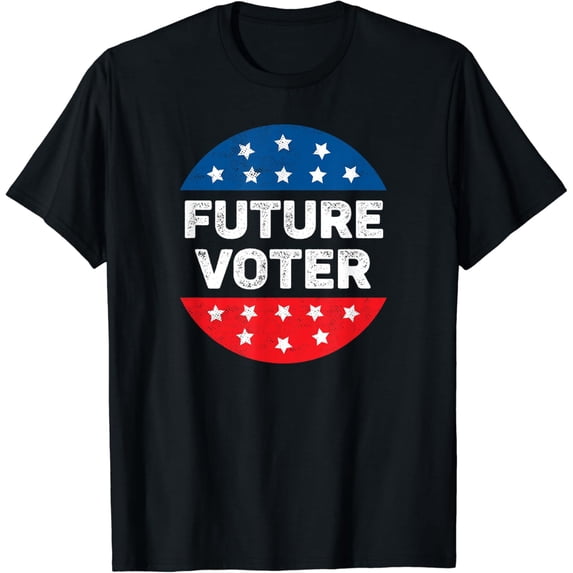 Future Voter Kids Teens Vintage 2022 Election Vote T-Shirt mens t shirt，black，women，funny，misfits，men，journey