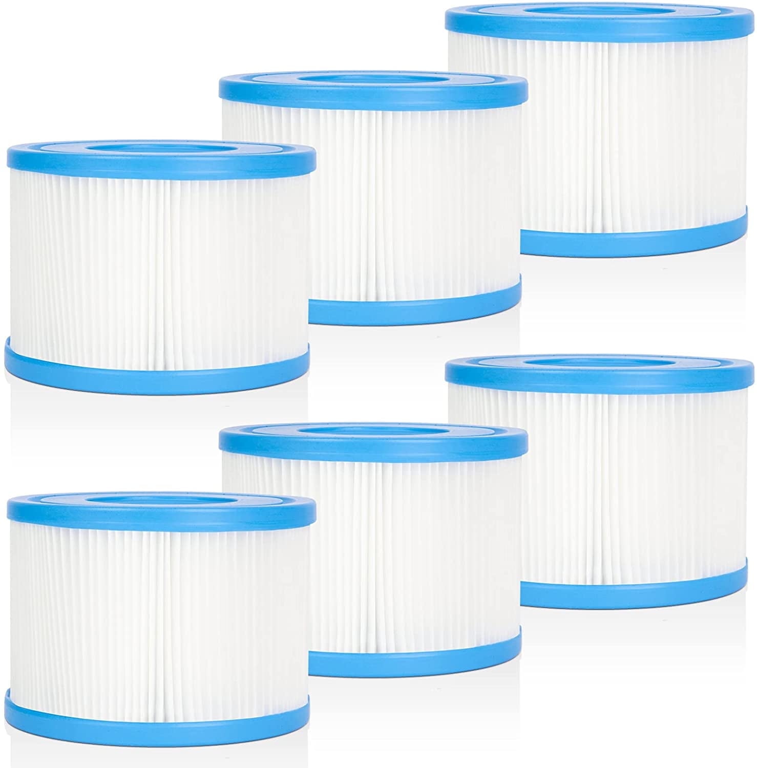 Future Way 6-Pack Type S1 Spa Filters for Pool Hot Tub, Replacement for All Intex PureSpa