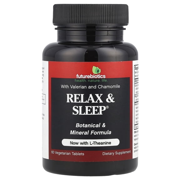 FutureBiotics Relax & Sleep, 60 Vegetarian Tablets