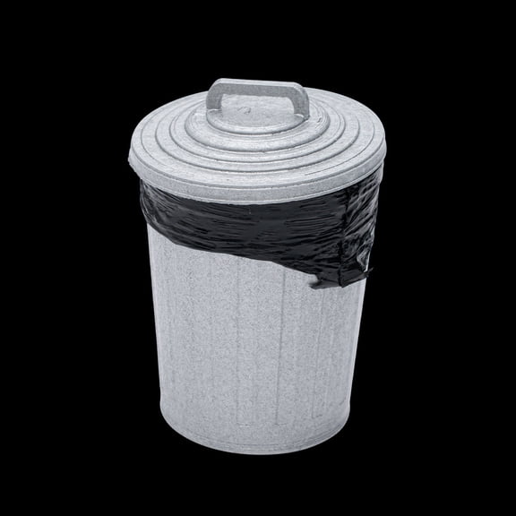 FutureBoundPrints Fingerboard Ramp - Trash Can