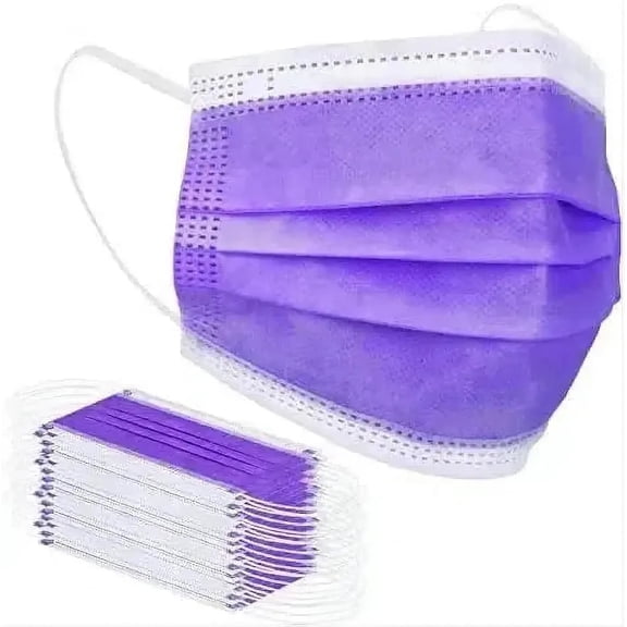 FuturePPE 3 Ply Disposable Face Mask , 3PLY, 3-PLY Face Mask - Surgical Masks