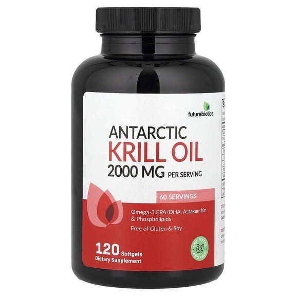 Futurebiotics Antarctic Krill Oil, 120 Softgels
