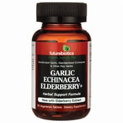 Futurebiotics Garlic Echinacea Elderberry+ Immune Support, 60 Tablets