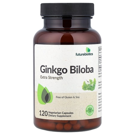 Futurebiotics Ginkgo Biloba, 120 Vegetarian Capsules