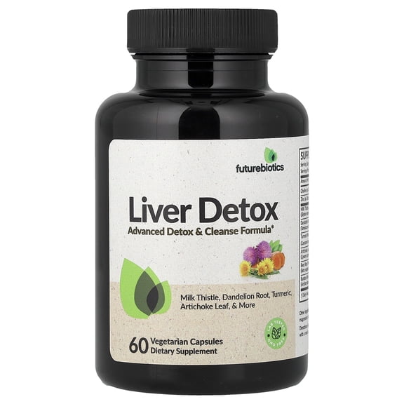 Futurebiotics Liver Detox, 60 Vegetarian Capsules