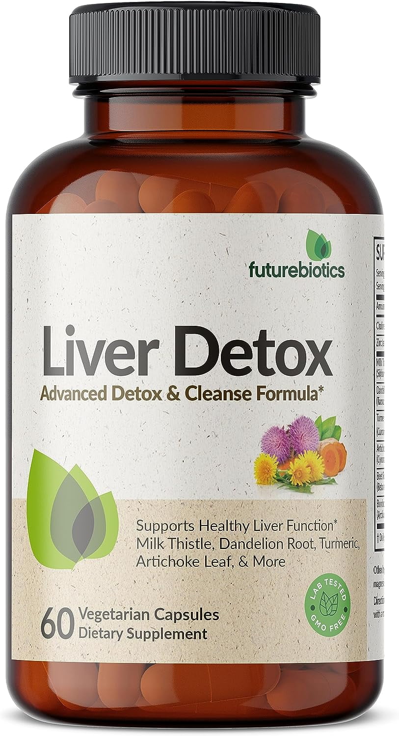 Futurebiotics Liver Detox Advanced Detox & Cleanse Formula Supports