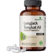 Futurebiotics Longjack Tongkat Ali Extra Strength Energy & Stamina Support - Non-GMO, 90 Vegetarian Capsules