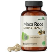 Futurebiotics Maca Root Extra Strength 4000 MG Supports Energy, Stamina & Reproductive Health, Non-GMO, 120 Vegetarian Capsules