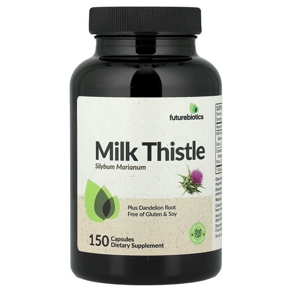 Futurebiotics Milk Thistle, 150 Capsules (1,000 mg per Capsule)