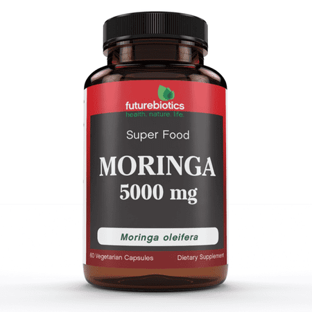 Futurebiotics Moringa with Essential Vitamins, Minerals & Antioxidants, 60 Vegetarian Capsules