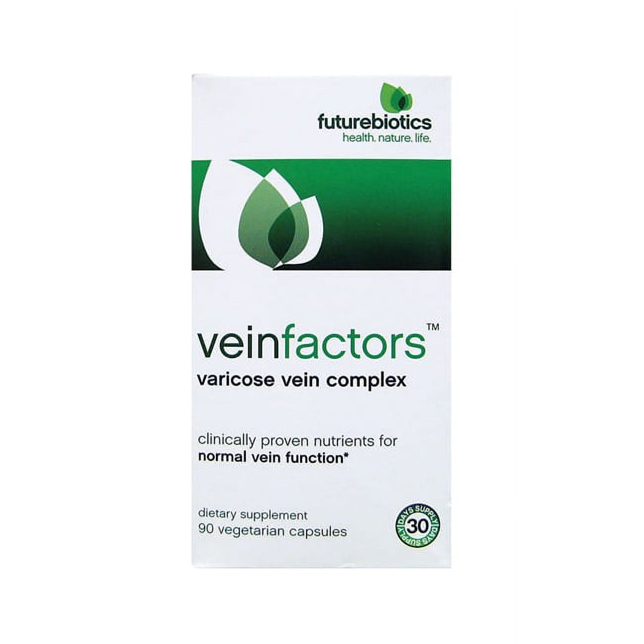 Futurebiotics - VeinFactors Varicose Vein Complex - 90 Vegetarian ...