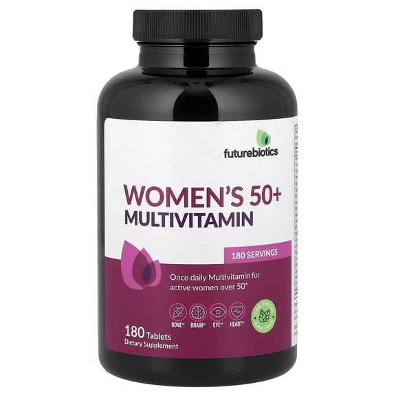 Futurebiotics Women's 50+ Multivitamin, 180 Tablets