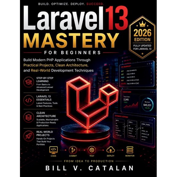 Futuretech Professional Laravel 13 Mastery for Beginners: Build Modern PHP Applications Through Practical Projects, Clean Architecture, and Real, Book 20, (Paperback)