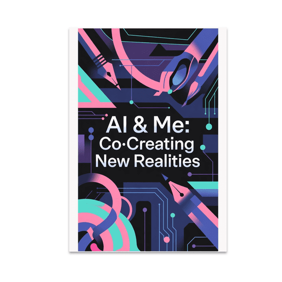 Futuristic AI Decor - Tech Enthusiast - 13x19 Poster Print