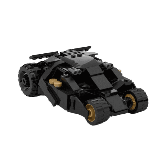 Futuristic Armored Vehicle Building Blocks Set, DIY Assembly Vehicle Brick Model, Creative Desktop Collectible Building Toy