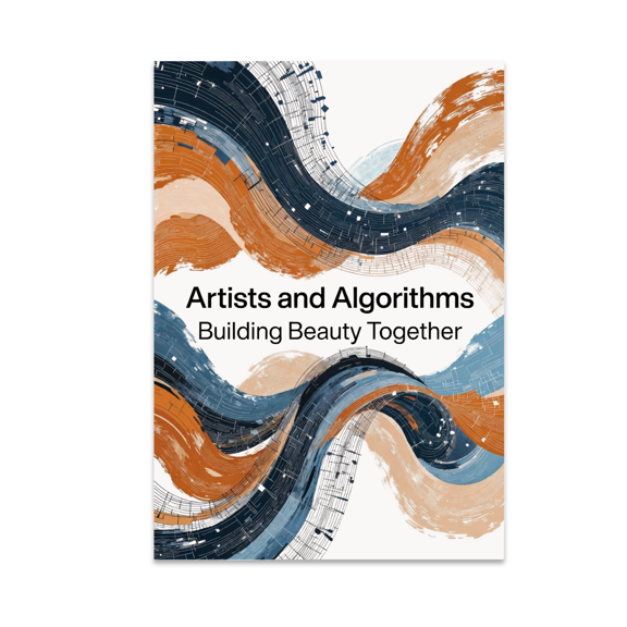 Futuristic Artistic Art - Modern Decor Enthusiast - 13x19 Poster Print