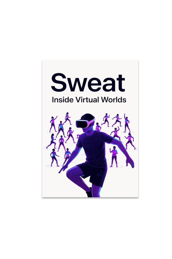 Futuristic Athletic Wall Decor - Fitness Enthusiast - 13x19 Poster Print