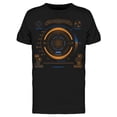 thumbnail image 1 of Futuristic Interface Tee Men's -Image by Shutterstock, 1 of 2