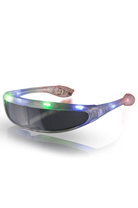 Futuristic LED Sunglasses Multicolor Premium