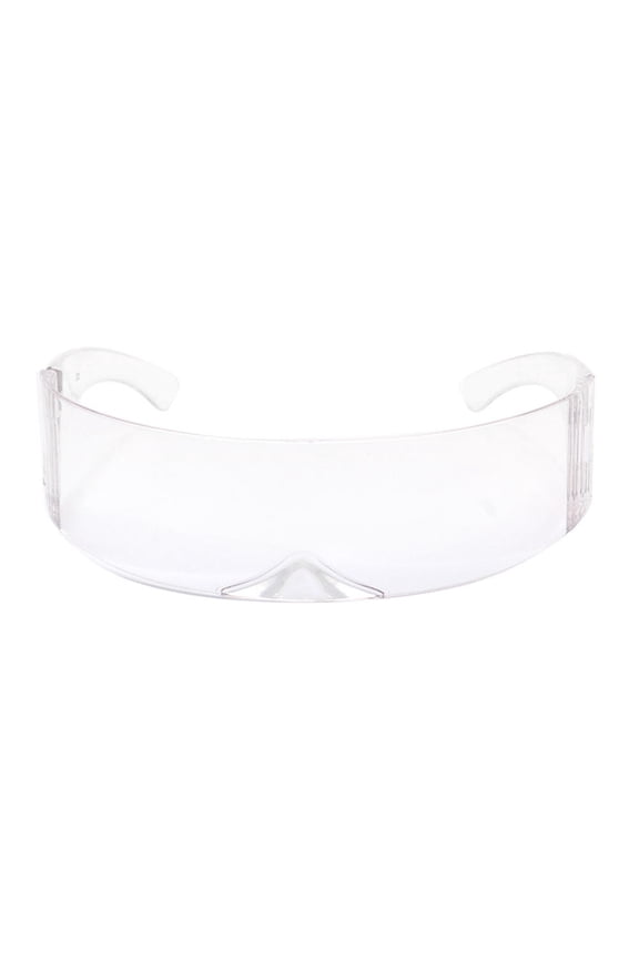 Futuristic Narrow Cyclops Visor Sunglasses Laser Eyeglasses UV400 Personality Mirrored Lens Costume Eyewear Glasses Men Glasses