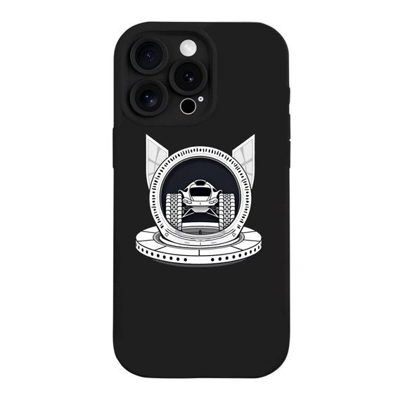 Futuristic Off - Road Vehicle Design iPhone 15 Pro Case - Yellowing Resistant Lightweight Ring Pattern Stylish Protection