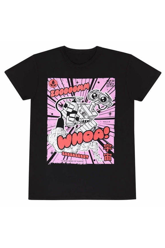 Futuristic Robot-Inspired Shirt with Heartwarming Sci-Fi Art Style, S-3XL