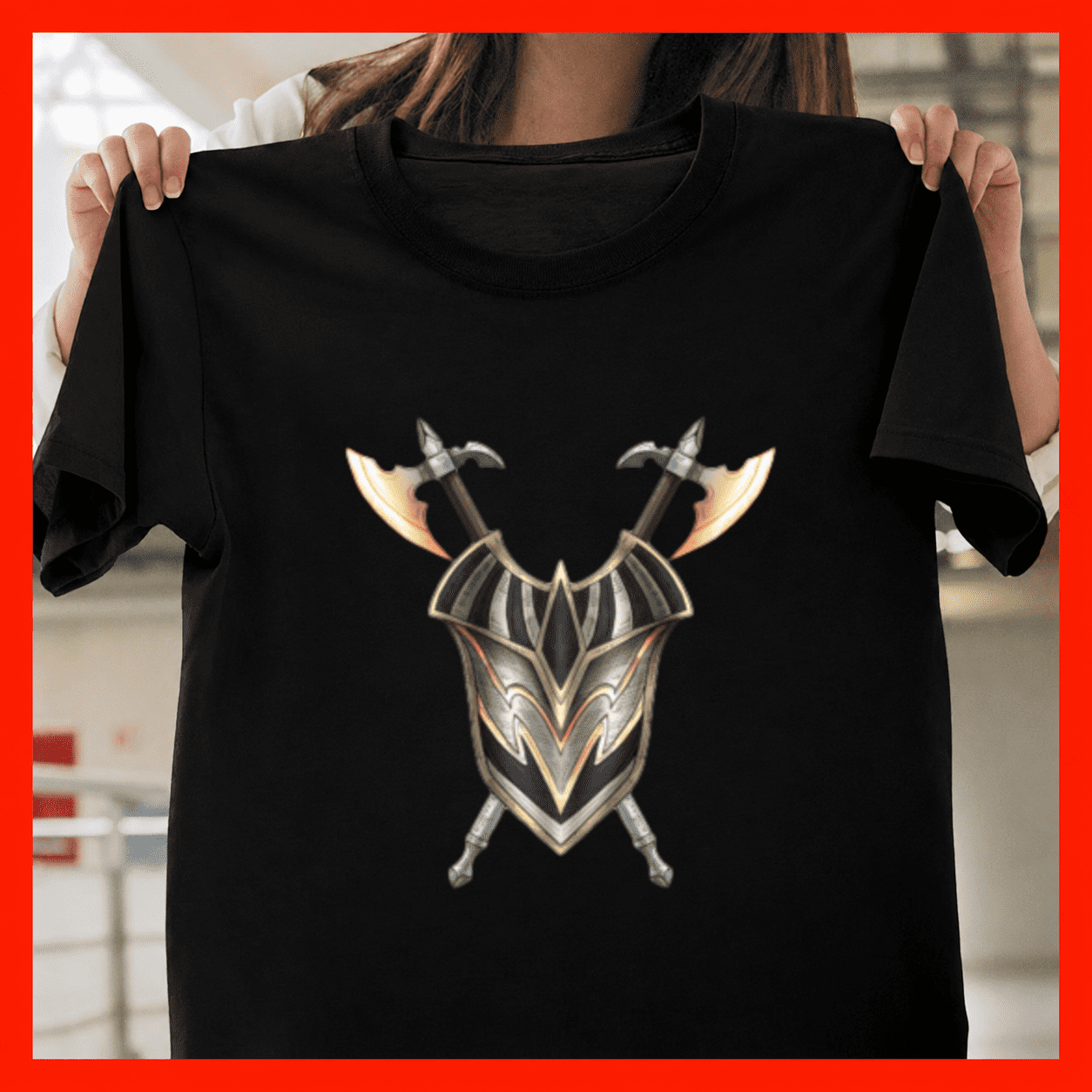 Futuristic Shield Cyber Tech Sci Fi Armor Protection Art Unisex T-Shirt ...