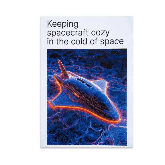 Futuristic Space Decor - STEM Enthusiast - 13x19 Glossy Poster Print