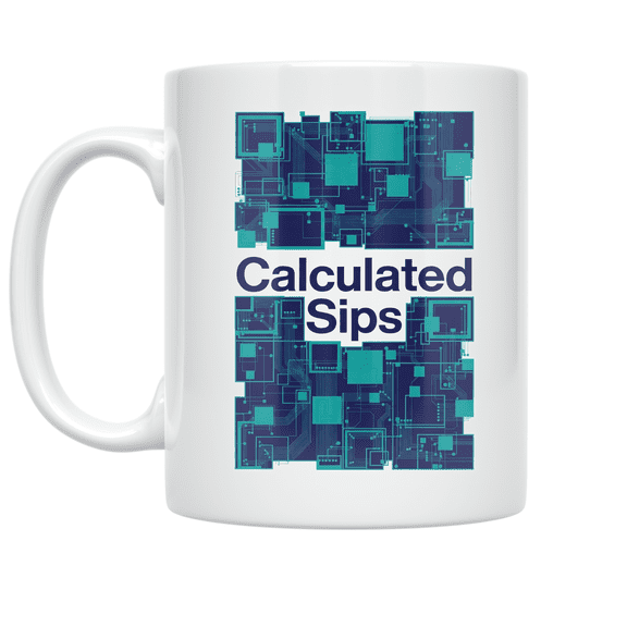 Futuristic Tech Design - Technology Enthusiast - 11 oz Ceramic Coffee Mug