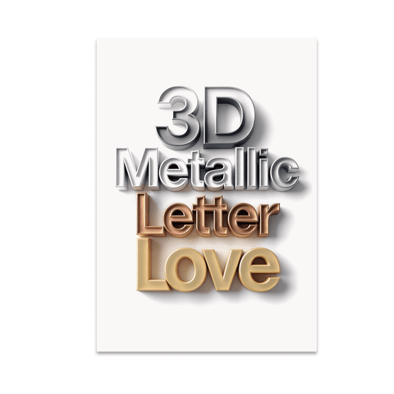 Futuristic Typography Wall Decor - Modern Home Decor Enthusiast - 13x19 Poster Print