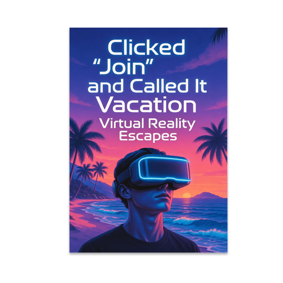 Futuristic VR Wall Art - Virtual Reality Enthusiast - 13x19 Poster Print