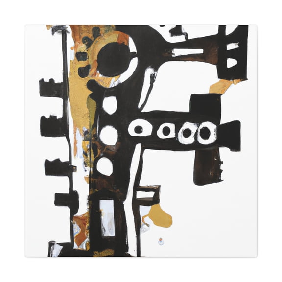"Futuristic Victorian Clockwork" - Canvas
