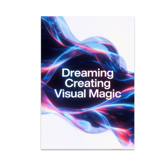 Futuristic Visual Decor - Digital VFX Artist - 13x19 Poster Print