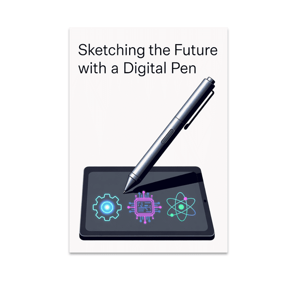 Futuristic Wall Art - Tech Enthusiast - 13x19 Poster Print