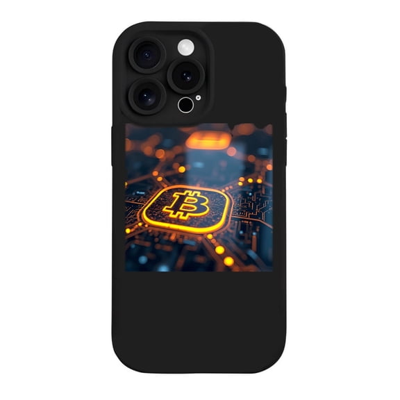 Futuristic iPhone 15 Pro Case - Lightweight Yellowing Resistant with Glowing Board & Illuminated Design - Tech-Inspired Protection