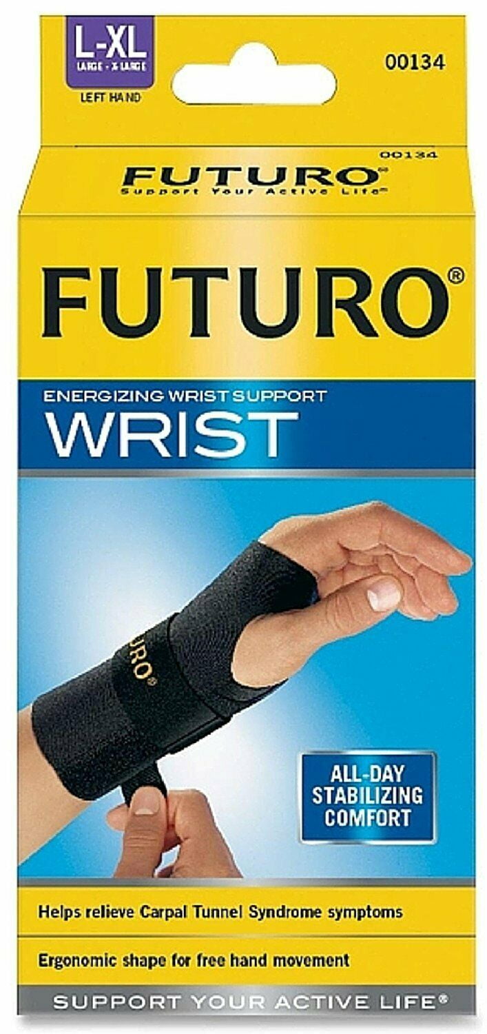 Futuro 3M Energizing Wrist Support Left Hand Large/XLarge, 1 ct, 3 Pack