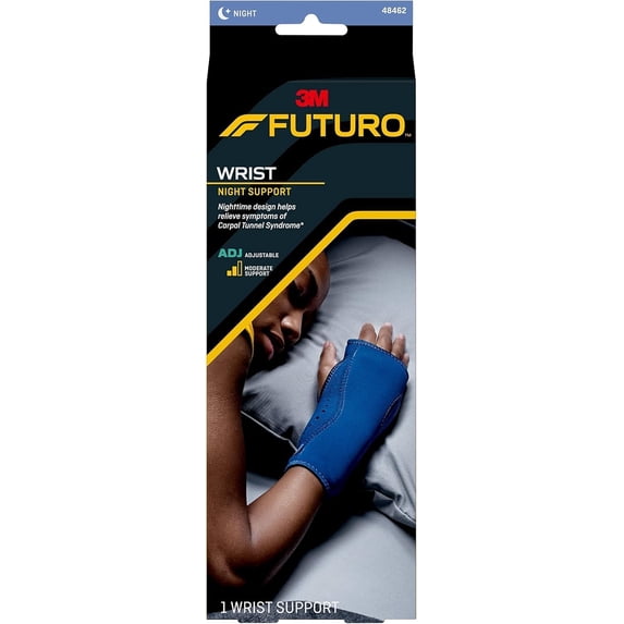 Futuro Adjustable Wrist Sleep Support For Night Time - 1 Ea
