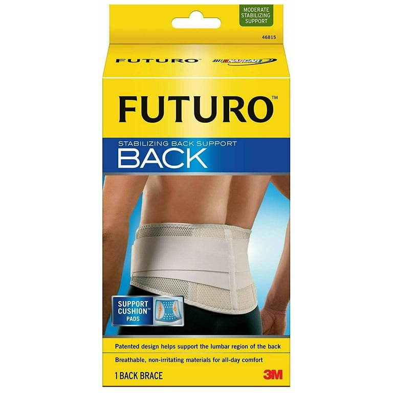 Futuro Moderate Stabilizing Back Brace Support Cushion Pad, Small