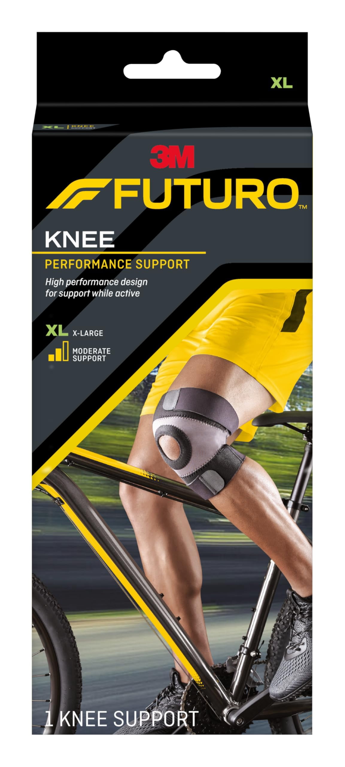 Futuro Sport Performance Knee Support Brace, X Large, 1 Ea