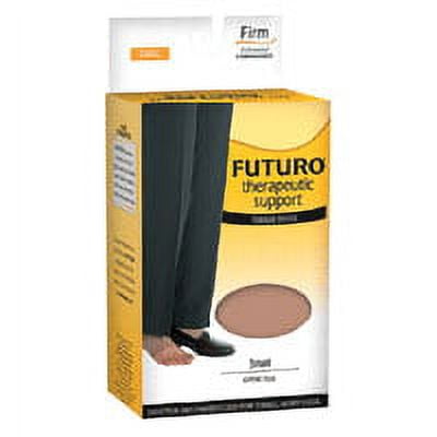 Futuro Therapeutic Support, Firm Compression Knee High, Open Toe, Beige, Xtra Large - 1 Ea, 6 Pack
