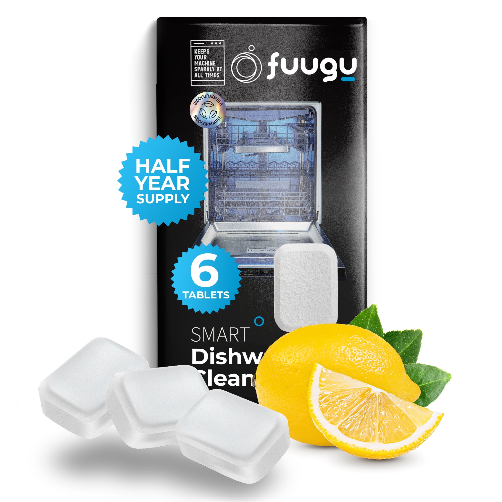 Fuugu Deep Cleaning Dishwasher Tablets Formulated to Clean Dish
