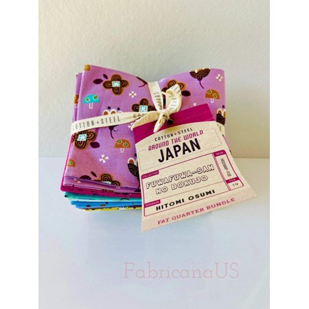 Fuwafuwa-San No Bokujo-Hitomi Osumi-Cotton+Steel-FQ 19pcs