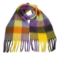 thumbnail image 1 of Fuwddey Colorful Winter Scarf for Women Warm Blanket Scarves Trendy Long Shawl Large Scarves Cold Weather Thick Scarfs, 1 of 2