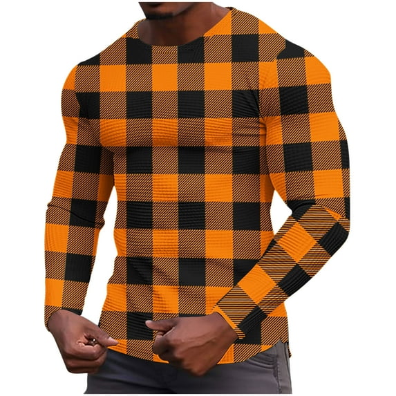 Fuwddey Pullover Top for Men Fall Winter Clothing Men'S Fitness Home Wear Pajamas Fashion Loose Casual Solid Color T-Shirt Sports Top