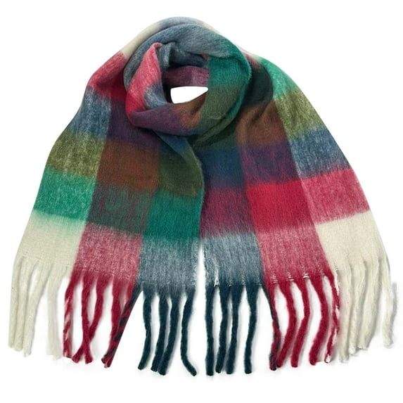 Fuwddey Scarf for Women Winter Scarf Soft Long Shawl Wraps Large Thick Blanket Scarves for Cold Weather