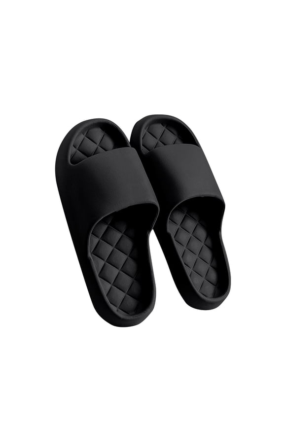 Shower Slippers for Women Men House Shoes Open Toe Bathroom Slippers Indoor Outdoor Soft Sandals for Living Room Beach Spa Gym Pool