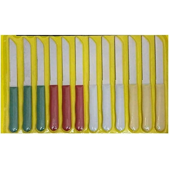 Fuxwell Stainless Steel Kitchen Knives Set (12 Pieces)